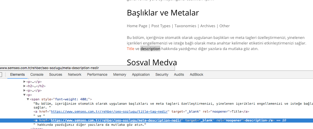 hyperlink nedir?